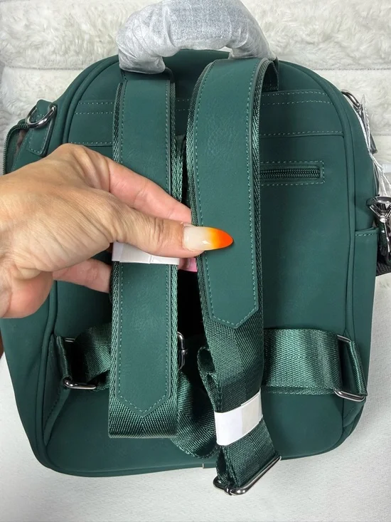 Sytrah Women’s Green Mini Backpack - Sleek Everyday Backpack - Picture 5 of 16